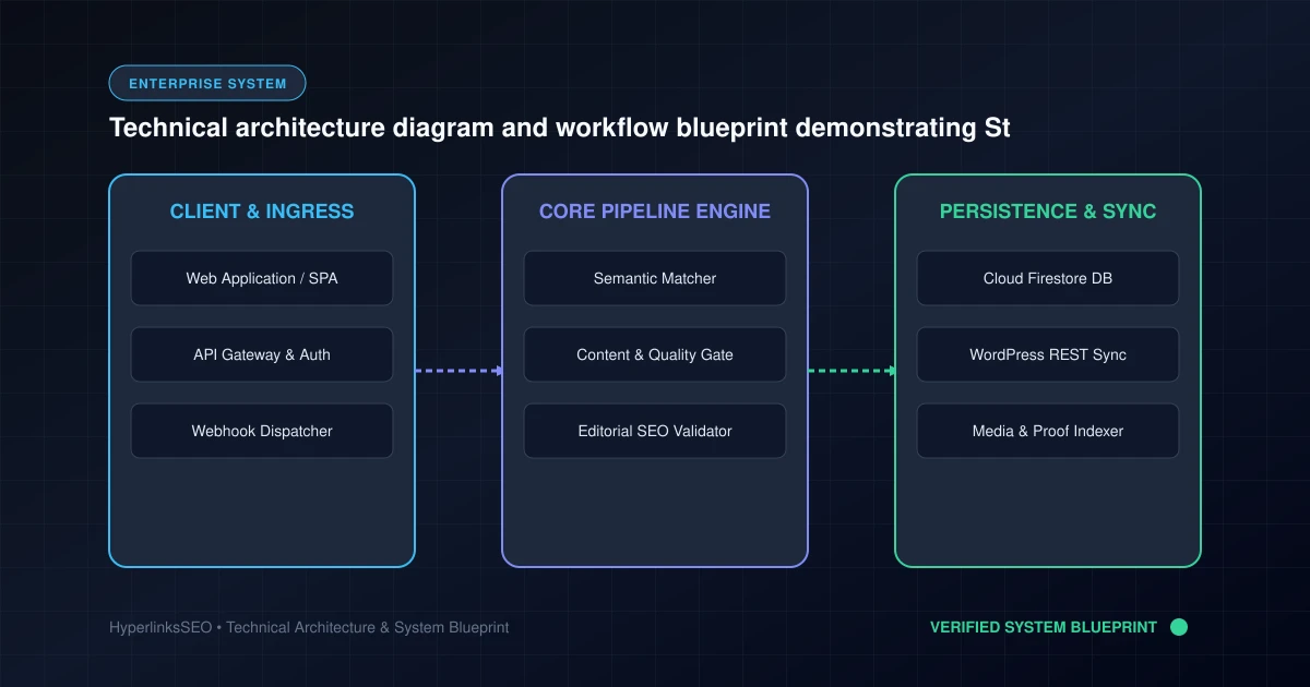 Streaming Service în 2026: evaluare, securitate și 1 Technical architecture diagram and workflow blueprint demonstrating Streaming Service